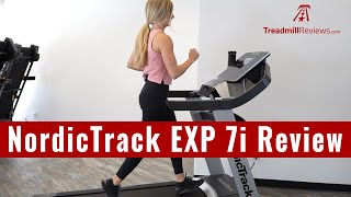 NordicTrack EXP 7i Treadmill Review - 2021 Model screenshot 5