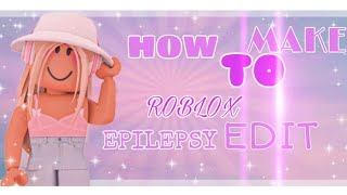 How To Make Roblox Epilepsy Edit **EASY**||Shiza Pringly screenshot 3
