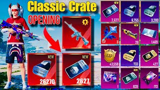new premium crate opening pubg mobile 3000 Classic crate opening M416 glacier ❄️ 8390 supply opening