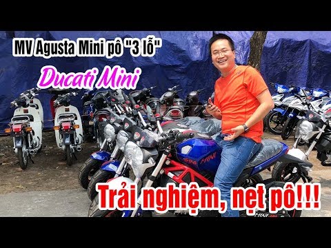 Video Đánh giá MV Agusta Mini pô 