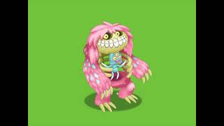 Bona-Pee Green Screen Wublinisland My Singing Monsters