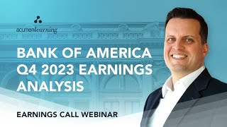 Bank of America's Business Strategy | Earnings Call Webinar