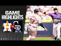 Astros vs rockies game highlights 42824  mlb highlights