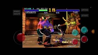 Soul Calibur Astaroth Right Side Throw On Taki Alternate Ko Ryona