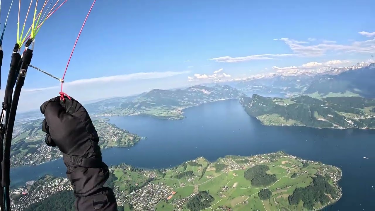 Paragliding Flight - Mount Pilatus/Lucerne