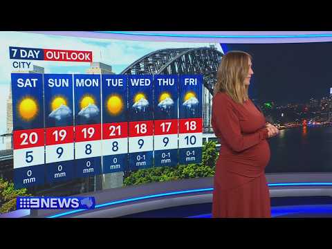 Nine News Sydney | Sophie Walsh stops presenting the weather - (24.07.2026)