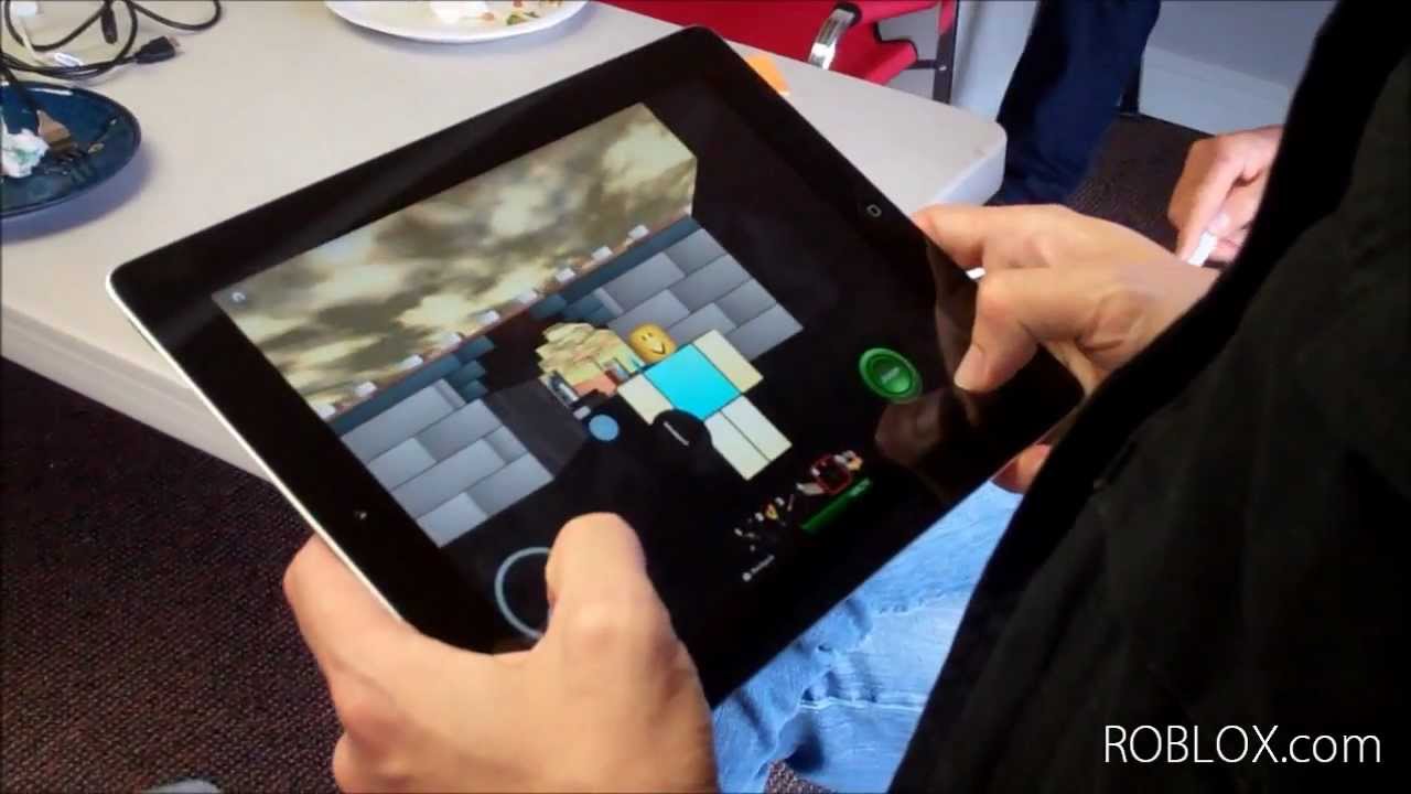 Testing Roblox On The Ipad At Roblox Hq Youtube - how to give an apple tablet robux