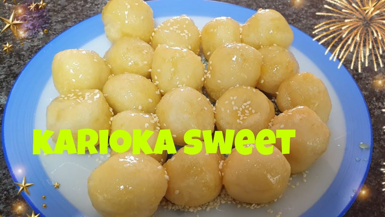 Karioka sweet recipe 🍀🍀 YouTube