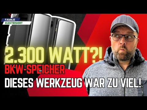 Balkonkraftwerk mit 2.300