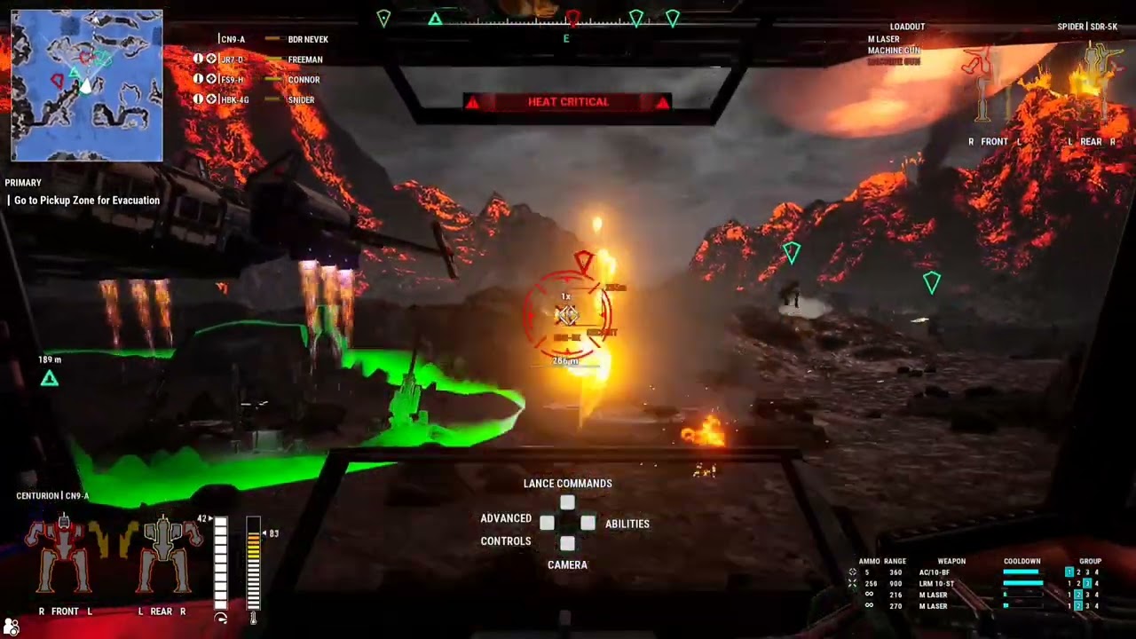 Mechwarrior 5: Mercenaries gameplay montage