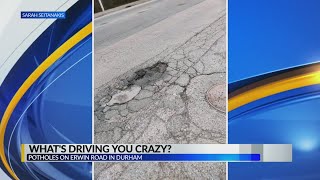 Durham road filled with dangerous potholes set to be fixed as soon as this summer