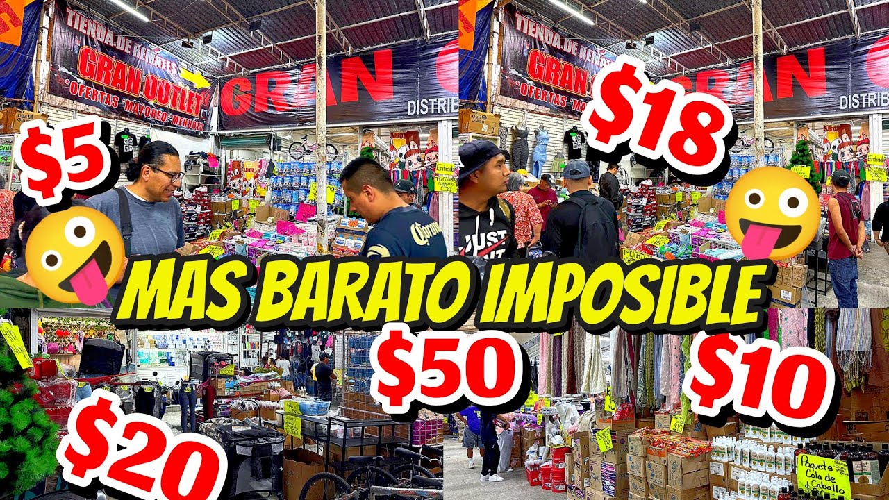 En TEPITO MEGA TIENDOTA OUTLET con los PRECIOS BAJISIMOS 😱 Venta por PIEZA | Zapatos, Ropa..