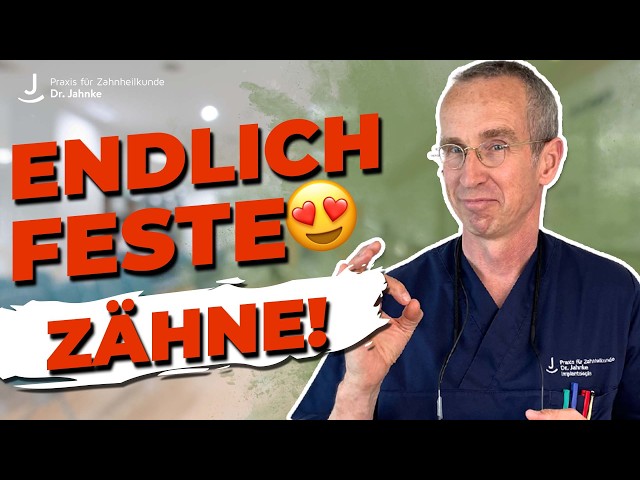 Von Prothese zu festen Zähnen – neues Lebensgefühl dank Implantaten!