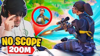 No Scope 200M Et Moultes Clip Au Sniper Sur Fortnite Best Of Funny & Epic