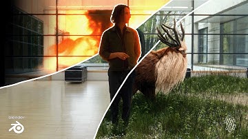 Music Video VFX Breakdown - Gwizdek "IA" - Blender, Embergen & Davinci Resolve