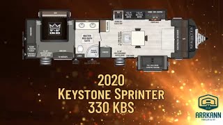 2020 Keystone Sprinter Limited 330 KBS Walkthrough Review