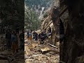 Mountain Cutting for Road method in Afghanistan by Local People #subscribe #viralreels