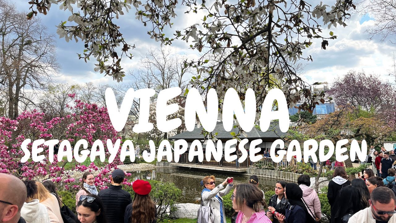 🇦🇹 WALKING SETAGAYAPARK VIENNA // Japanese garden🇯🇵  // 4K