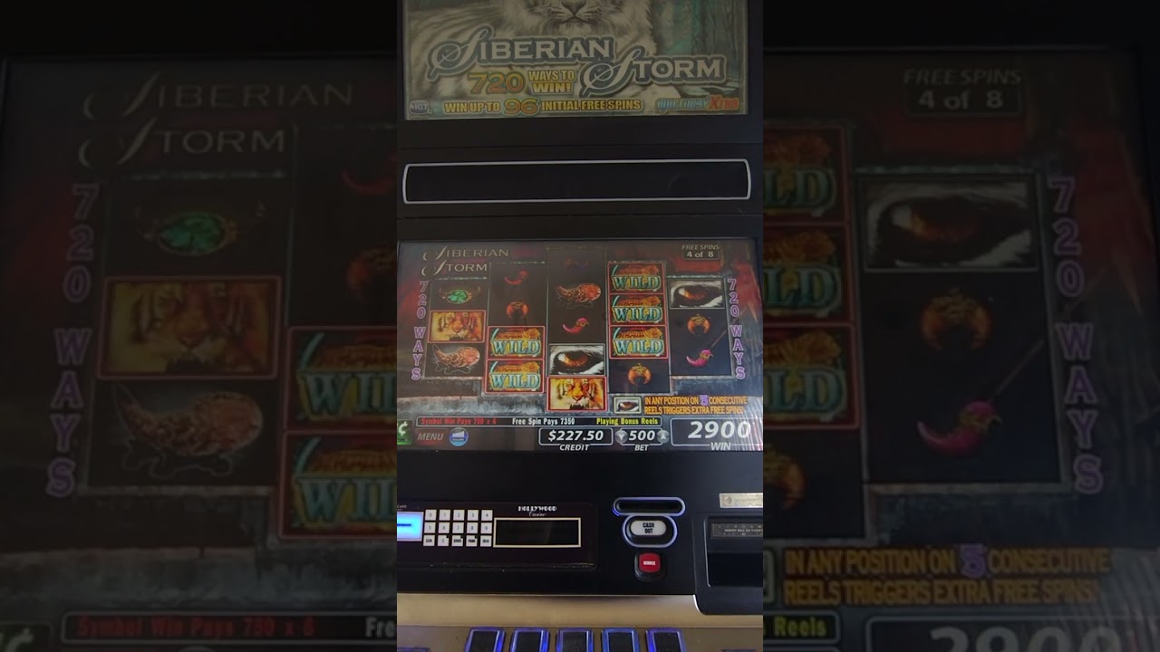 Siberian Storm slot max bet free games