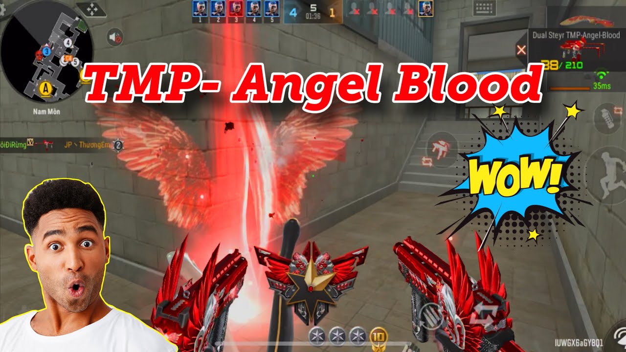 CF Legends | TMP-Angel Blood Nỗi Ám Ảnh CFL 1 Thời ,Skin Diện Mạo Mới | Tường CT