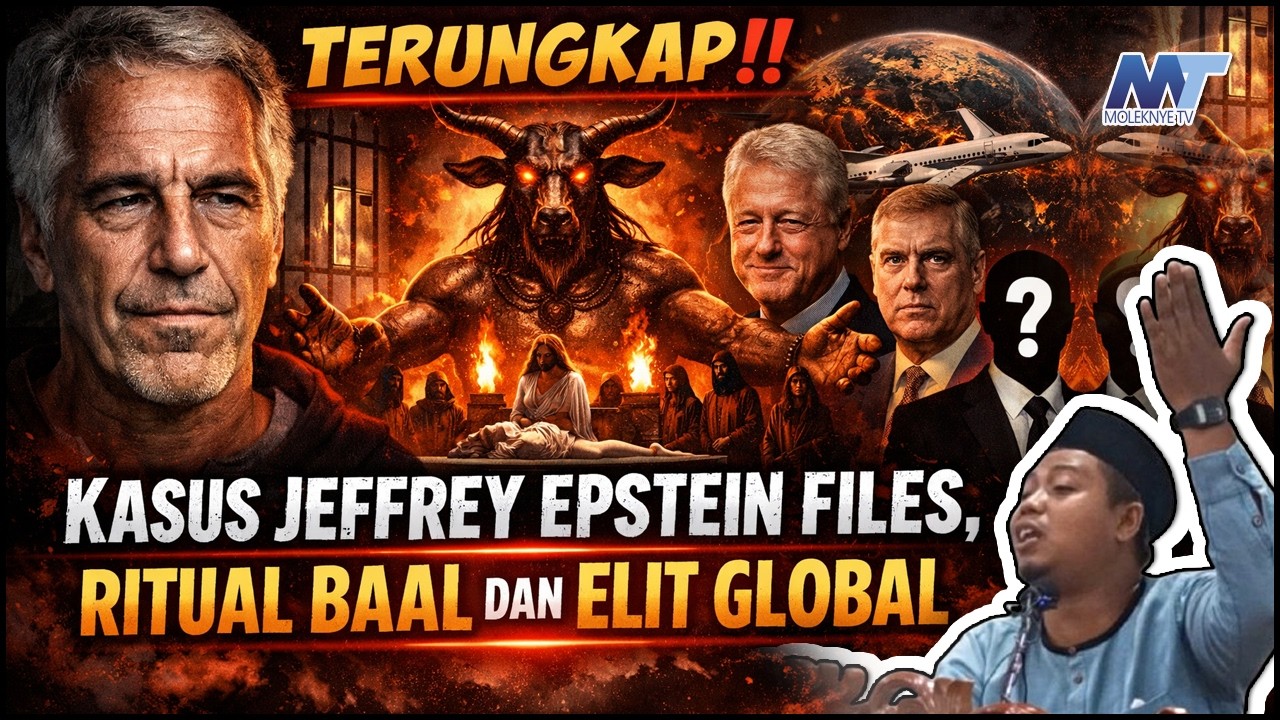 TERUNGKAP! Kasus JEFFREY EPSTEIN FILES, Ritual BAAL dan Elit Global | Ustadz Muhammad Ridwan