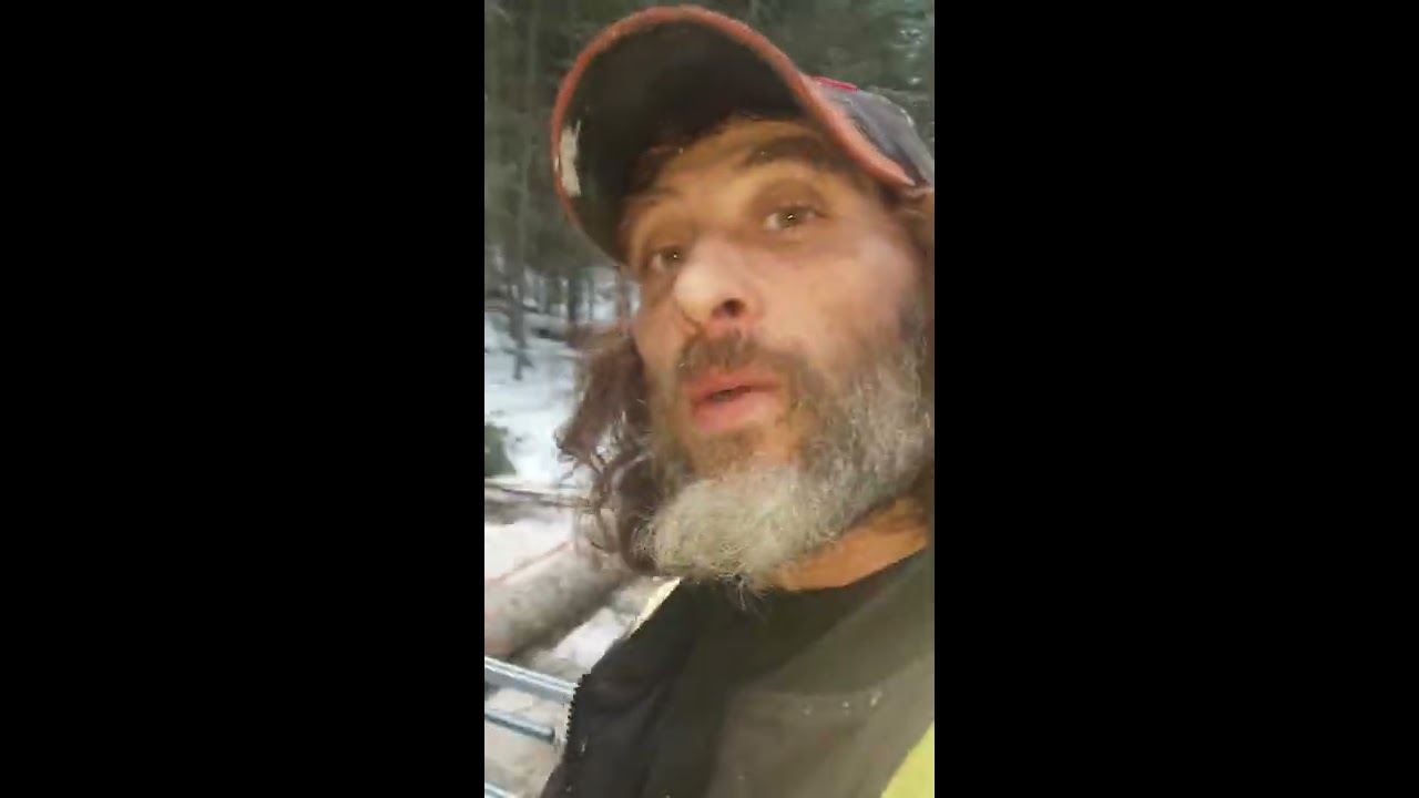 First time wood milling in the backwoods Pt. 1