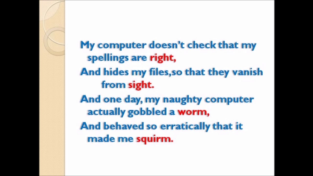 My computer needs a break  | 8-th standard - youtube