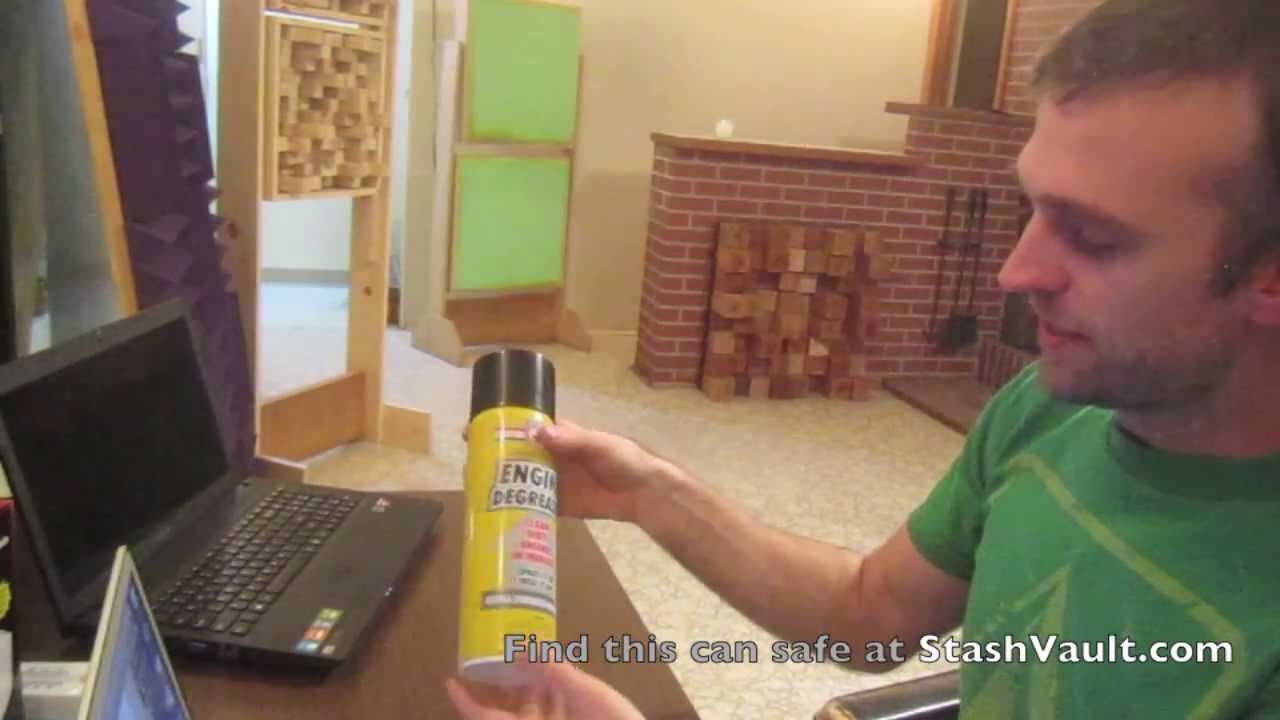 Engine Degreaser Secret Stash Can Safe -  StashVault