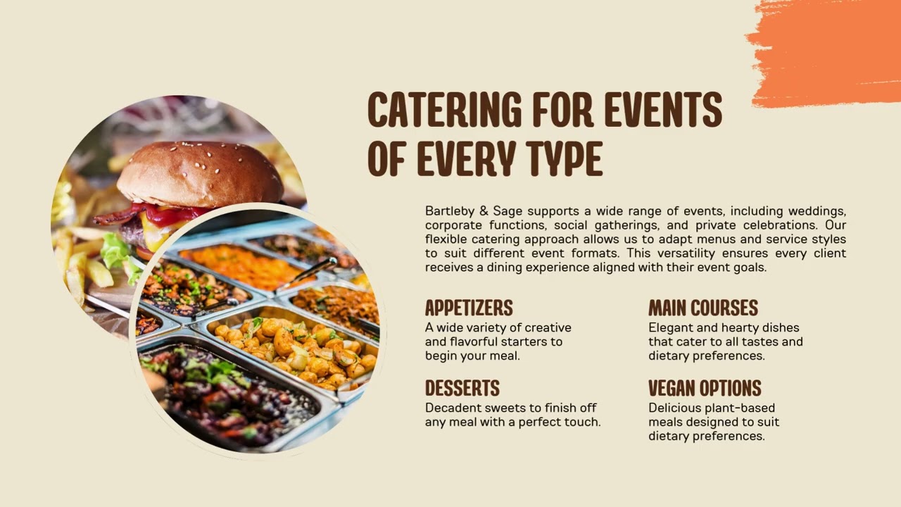 Catering in NYC Bartleby & Sage–Thoughtful Food & Service