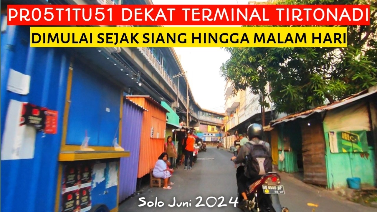 𝗦𝗢𝗟𝗢❗Pr05t1tu51 saat sore sekitar terminal bus Tirtonadi.