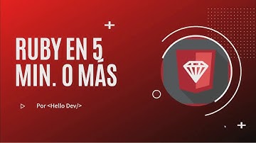 Ruby en 5 minutos