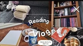 Reading vlog I started a new series I'm obsessed