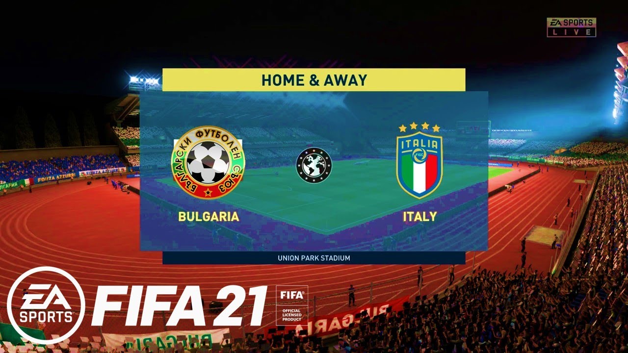 Fifa 21 World Cup Qualifiers 22 Bulgaria Vs Italy Next Gen Gameplay Youtube