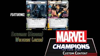 Aquabat and Wolverine...no, X-23...no, Wolverine - Marvel Champions Custom Content