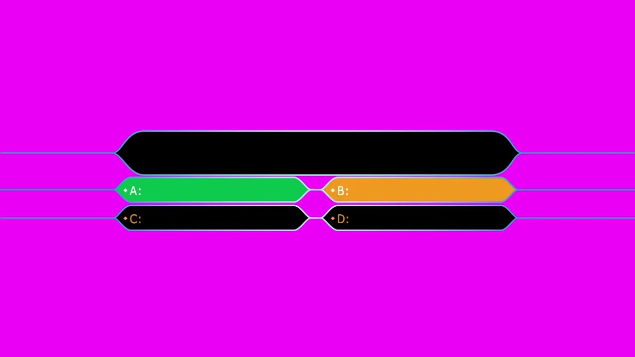 Футаж Графика Плашки Кто Хочет Стать Миллионером? Для Монтажа.