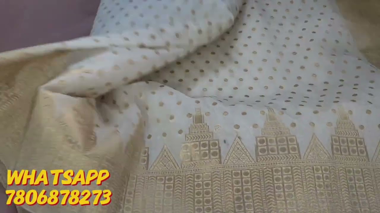 Half white full sares collection Rs.450 fre ship in TN