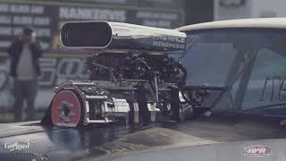 Slow motion action of drag racing!