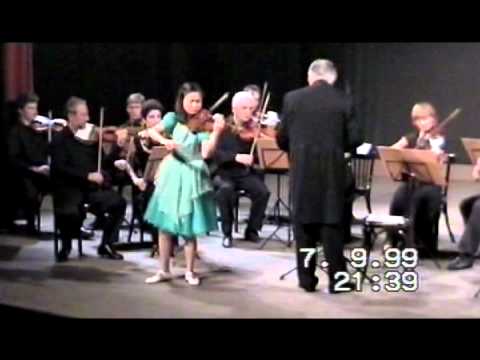 Sayaka Shoji  plays Paganini-I Palpiti, Conductor- S.Sondeckis, Orchestra of Patras