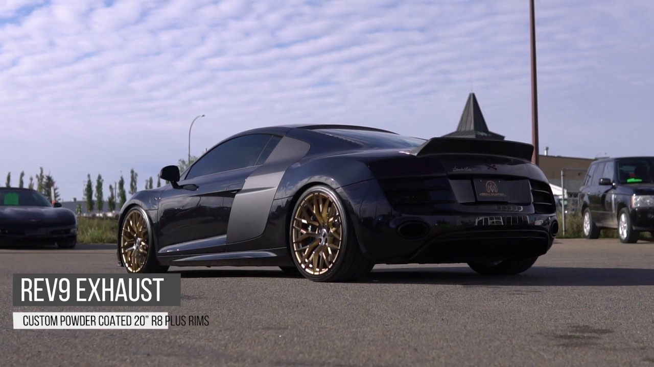 2010 AUDI R8 V10 QUATTRO LOWERED! - YouTube