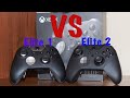 Сравнение Xbox Elite 1 и Xbox Elite 2