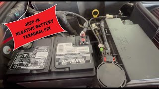 Jeep JK Negative Battery Terminal Fix - OCD Offroad