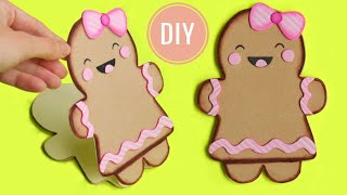 TARJETA de NAVIDAD | Galleta de Jengibre