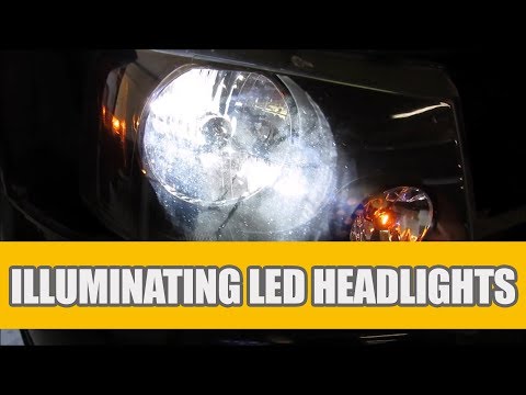 2004-2014 Ford F-150 용 H13 LED 헤드 라이트 전구를 설치하는 방법은 무엇입니까?