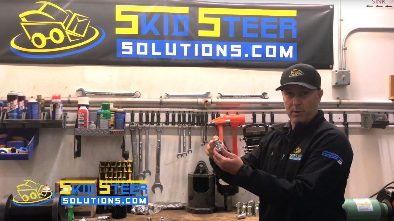 Skid Steer Hydraulic Couplers Sizing and Overview YouTube