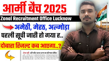 Aro Amethi, Almora & Meerut Final Result का 2nd List कब आयेगा 2025 