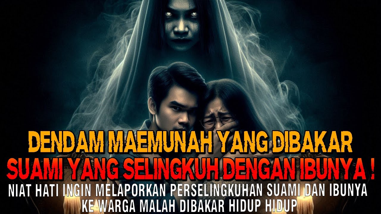 Kisah ngeri - DENDAM MAEMUNAH YANG DIBAKAR SUAMI YANG SELINGKUH DENGAN