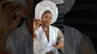 Bridal inspiration/ HOW to Tie Nigeria Gele  #geletutorial