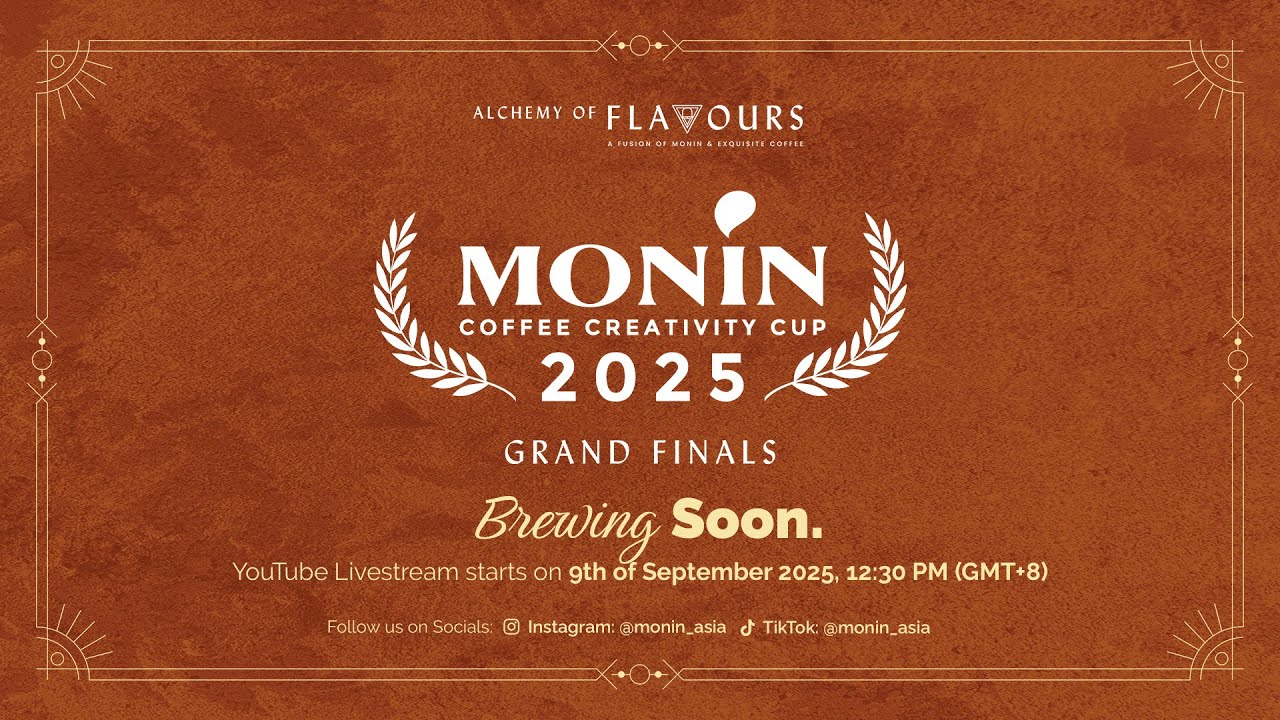 MONIN Coffee Creativity Cup 2025 Grand Finals Official Livestream