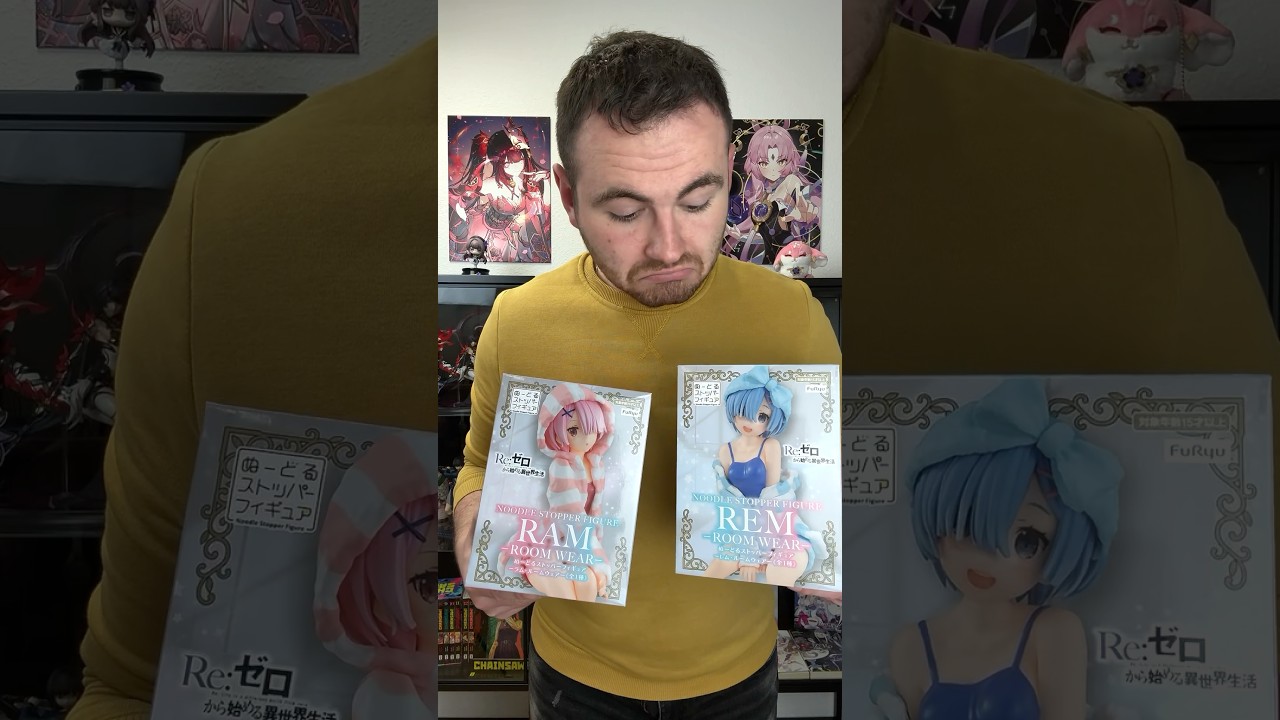 Re:Zero Starting Life in Another World 🩷Rem and Ram Figure Unboxing💙