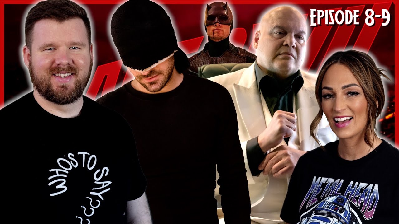My wife watches DAREDEVIL for the FIRST time || Season 3 Episodes 8-9